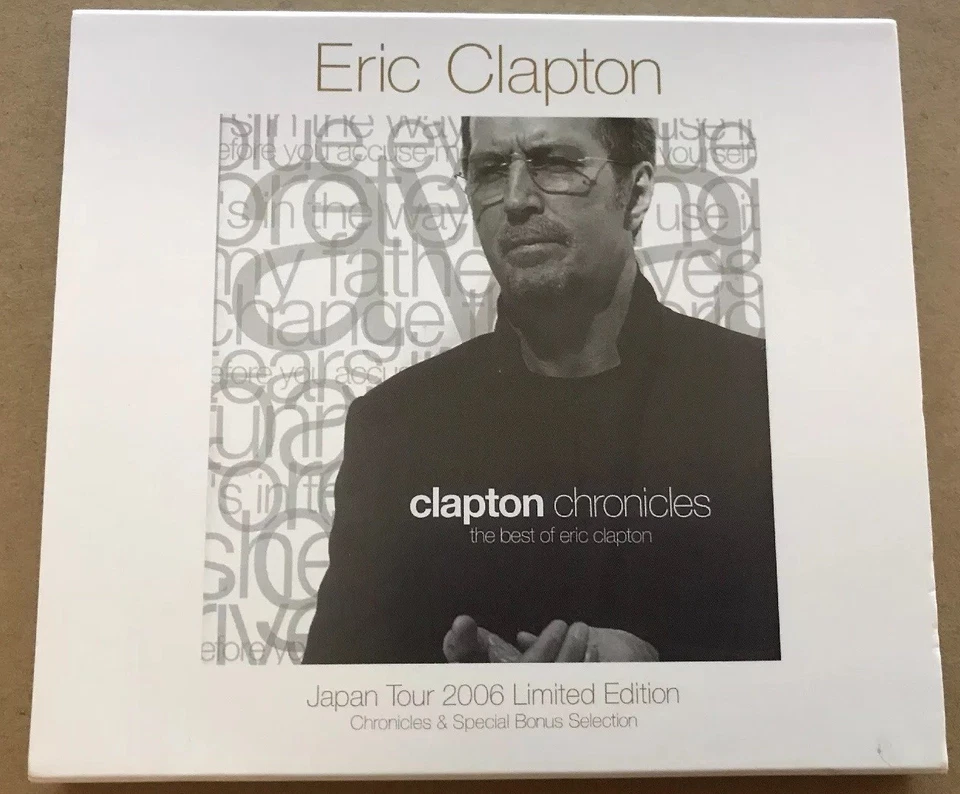 Eric Clapton - The Best Of Japanese Tour 2 x Cd + OBI Strip + Lyric Booklet Rare - Image 4 of 4