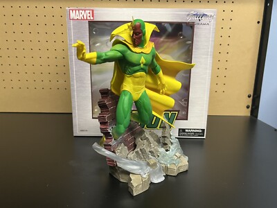 Diamond Select Gallery Marvel Comics The Vision PVC Statue New W/ Box