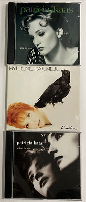 Mylene farmer l'autre (1991) & Patricia Kaas Scène de vie / Je te dis vous (CD)