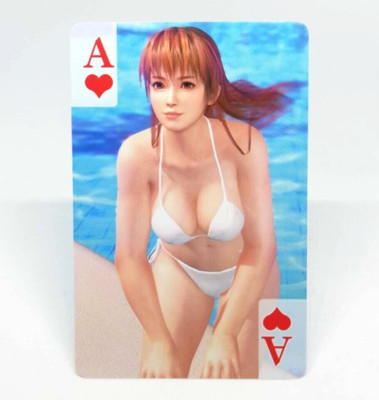 A Heart KASUMI DEAD OR ALIVE Extreme 3 Playing Cards KOEI TECMO JAPAN GAME