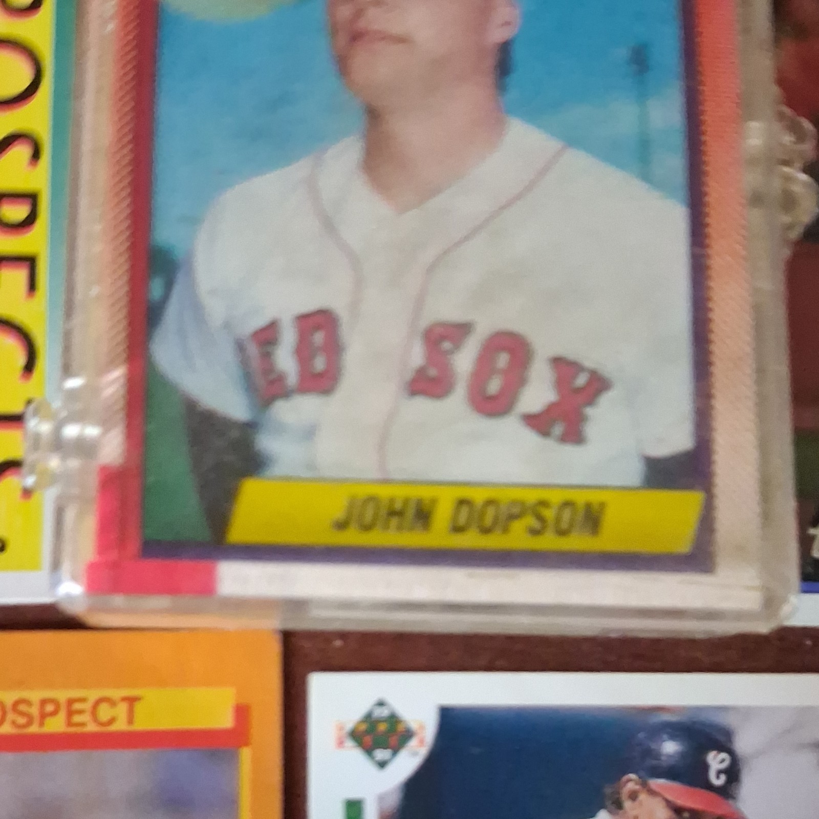 Topps 1988 John Dopson #19 Boston Red Sox Baseball Card Lot of 4