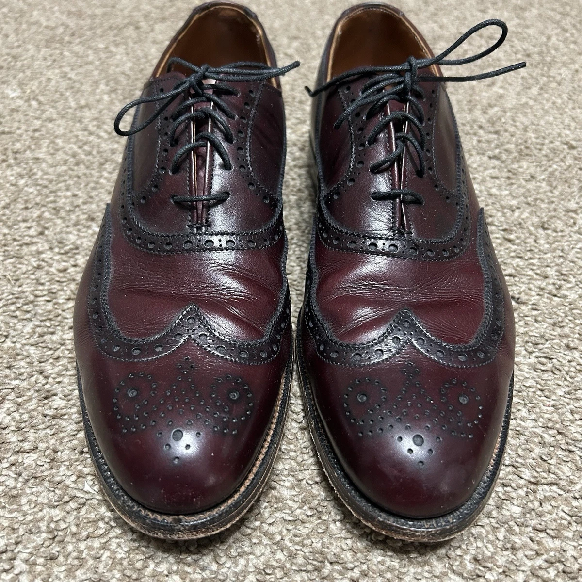 再値下 The Three Robbers WingTip 8H オールデン Alden Brown Wingtip Dress Shoes for Men for sale | eBay