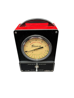 #ad Snap on MT 425A Vacuum and Fuel Pump Pressure Gauge Tested Working Vintage Tool $149.95