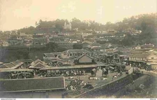 India - Coonoor - General View - Animated - Trailers - Old Postcard - See Reverse Scans