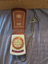 Vintage IKOPHOT Light Exposure Meter ZEISS IKON German Leather Case