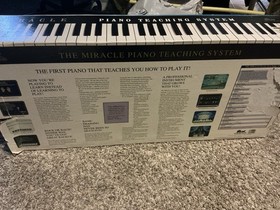 Nintendo Nes The Miracle Piano Teaching System Rare UNTESTED  W/Box & Foam