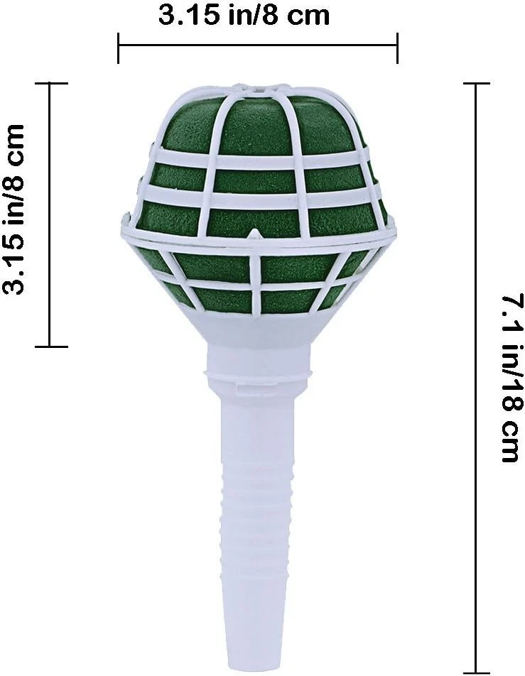 6 PIEZAS Soportes para Ramos Espuma Floral Mango Soporte para Ramos para Novia Libre... Foto 3 de 4