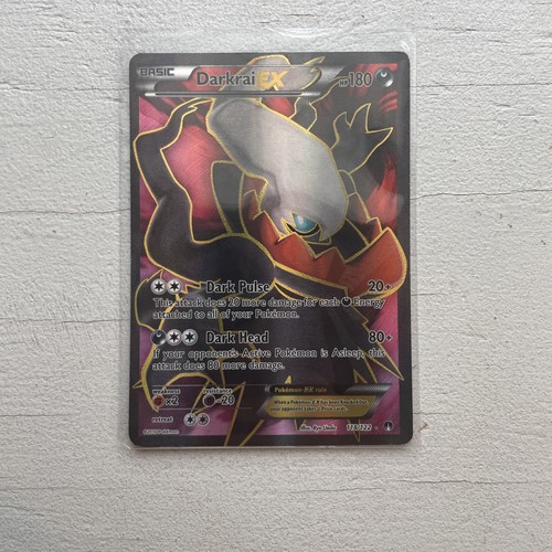 Darkrai EX (Full Art) 118/122 Breakpoint Holo Pokemon Card 2016 Ultra Rare LP