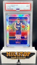 2020-21 Panini Chronicles Hometown Heroes Optic LaMelo Ball Silver Rookie PSA 9