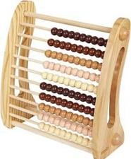 Excelleration Wooden Abacus - Natural