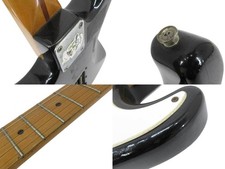 Fender Squier Series Stratocaster Electric Guitar Black Mexico 1995 MN555998