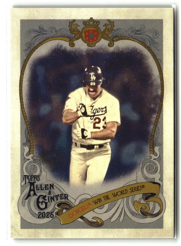 Kirk Gibson #SV-27 2025 Topps Allen and Ginter Sweet Victory card