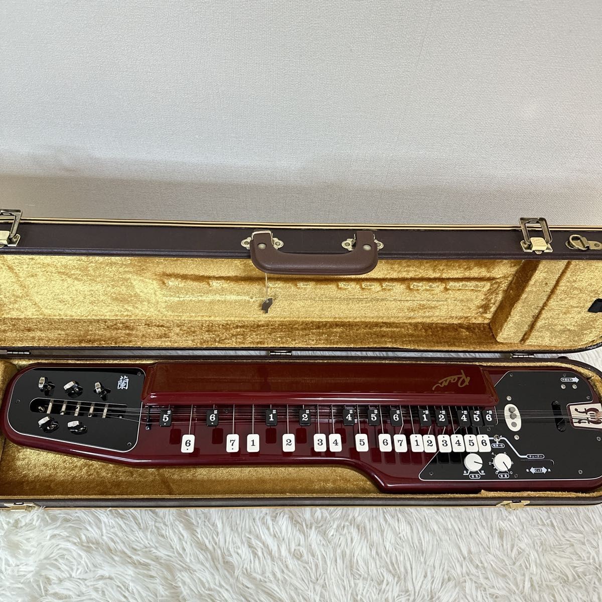 Suzuki Electric Taisho Koto Orchid Soprano String Instrument