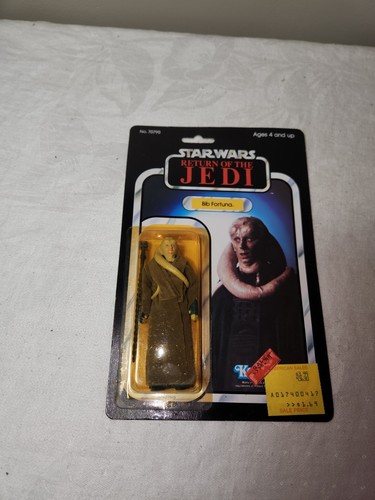 Vintage 1983 Star Wars ROTJ Bib Fortuna 77 Back Sealed MOC - Picture 1 of 18
