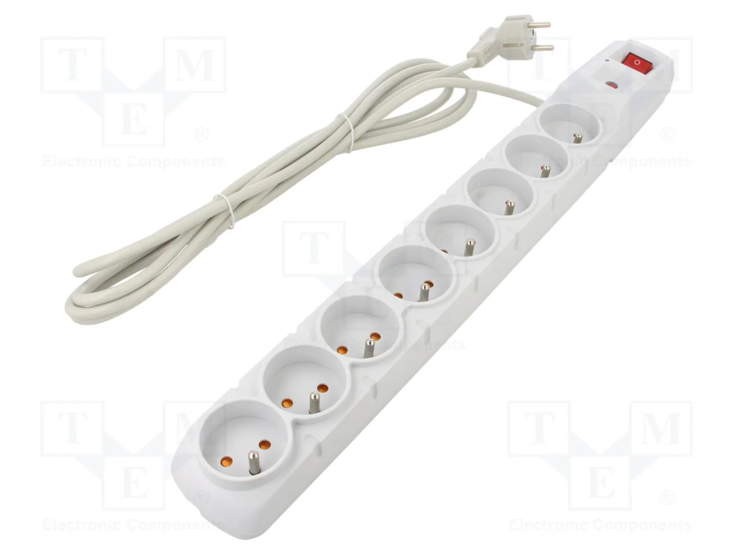 Hsk Data (Acar) Ladegerät - Hskdata - W0151 Acar S8 - 8 Ac-Steckdosen - 230 V - 3 M Kabel - Bild 3
