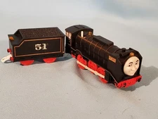Trackmaster Hiro Train Engine Motorized With Coal Tender Thomas & Friends Workin