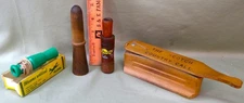 Lot of 4 Vintage Game Calls, All In Perfect Working Order