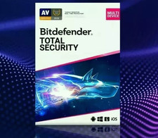Bitdefender Total Security 2026- 3 Years 3 Devices Windows, MAC, Android 