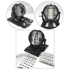 Deluxe Wiederverwendbare Bingo Lottomaschine Langlebige Bingo Chips mit Bingo