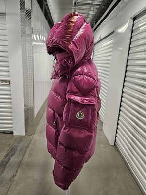 MONCLER MYRTILLE GIUBBOTTO ピンク Moncler Pink Abbaye Down Jacket Moncler