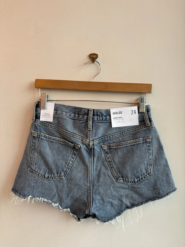 Free People Agolde Parker Shorts - Waist 24 - Image 3 of 4