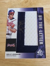2008 SP Authentic By the Letter Autograph Kelly Johnson #BL-KJ Letter 