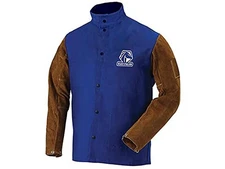 Black Stallion Hybrid Welding Jacket Blue Medium 