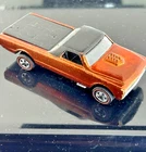 Nice USA Custom Fleetside late run taillights Orange     Hot Wheels REDLINE