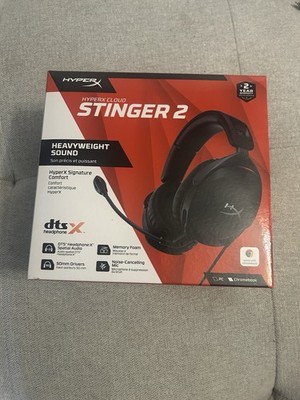 HyperX - Cloud Stinger 2 Wired Gaming Headset for PC - Black