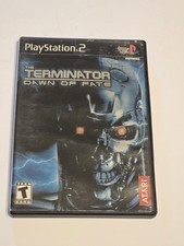 Terminator Dawn of Fate PS2 Video Game UNTESTED NO MANUAL VTG