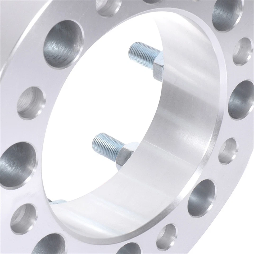 4 pcs 9/16" Studs Wheel Spacers 2" For 1994-2010 Dodge Ram 2500 Ram 3500 Foto 4 de 4