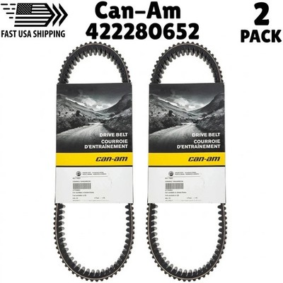 2X BRP Can-Am Drive Belt for Outlander Renegade Max 1000R 570 650 XMR 422280366