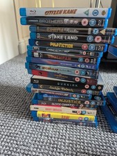 130 Blu Ray DVD Bundle Job Lot Collection All Good Condition -Check Photos