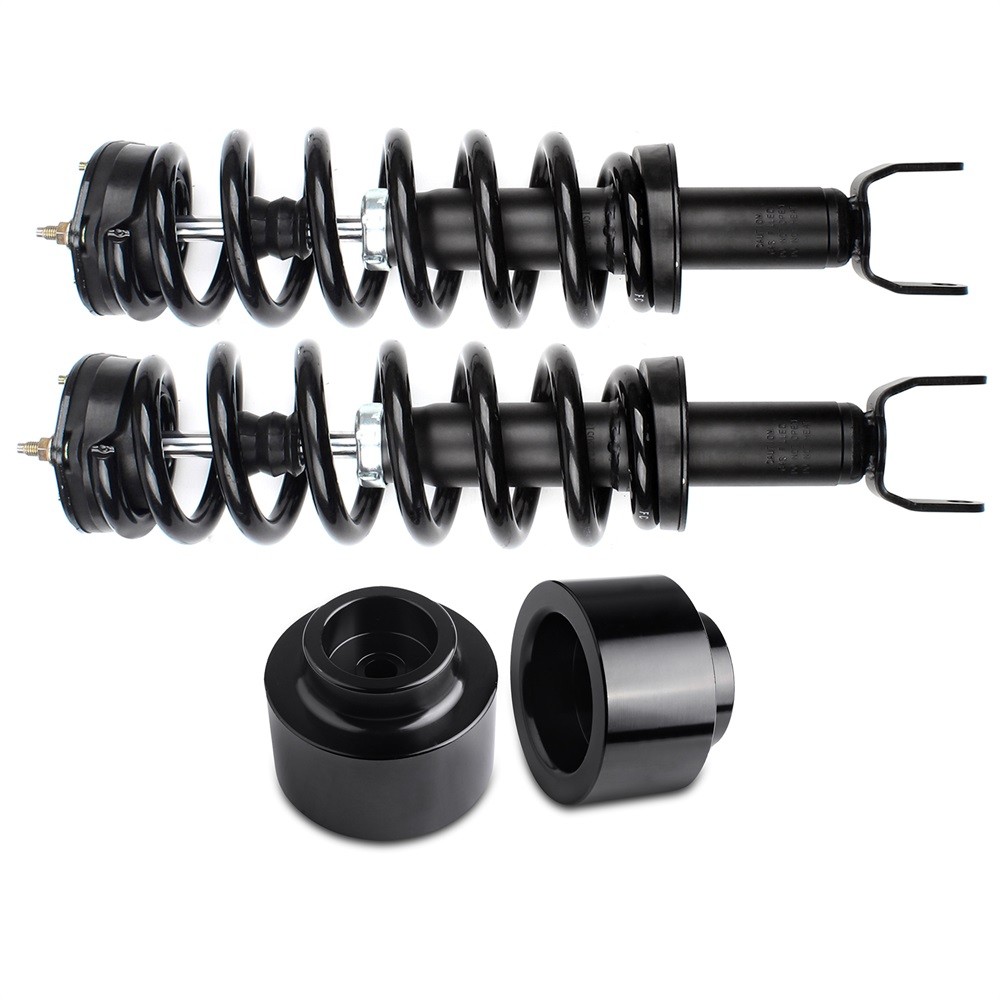 PICKOOR 2''rear Leveling kit&2 Front Complete Struts For Dodge Ram 1500