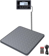 THINKSCALE Digital Shipping Postal Scale, 440 lb/1oz High 440lb, Grey