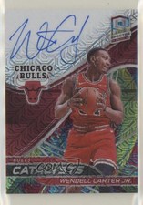 2019-20 Spectra Catalysts Signatures Meta Prizm 25/25 Wendell Carter Jr Auto 1h1
