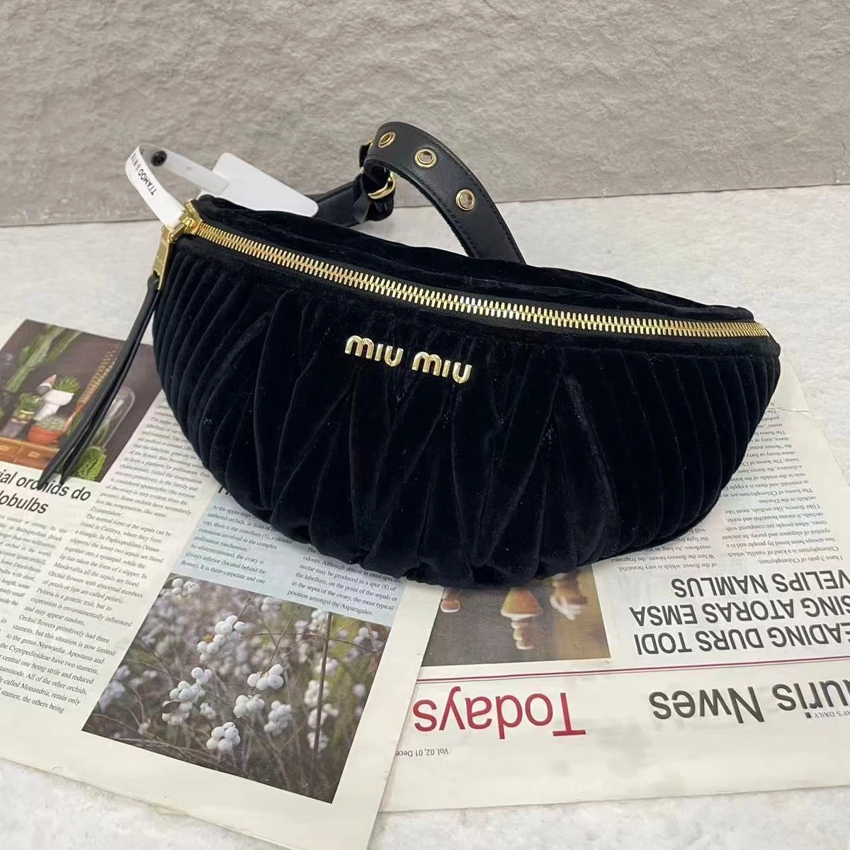 Miu Miu Bags & Women's Velvet Exterior for sale | eBay