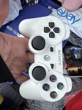 Sony Playstation 3 PS3 Sixaxis DualShock 3 Controller White Genuine OEM