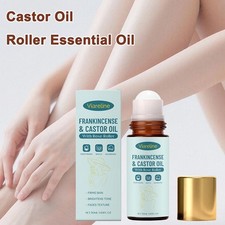 Frankincense and Castor Oil Rose Roll-on Organic Cold-Pressed H3G9 Castor W3D3