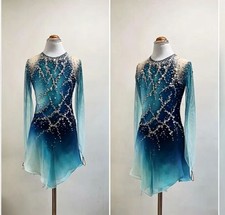 Customized figure skating competition dresses