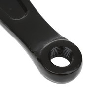 Manivelle Gauche Pédalier VTT 24'' – 152mm, Axe Carré, Acier Noir, Neuve