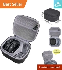 Hard EVA Case for Walker's Razor Slim Earmuffs - Dustproof & Waterproof