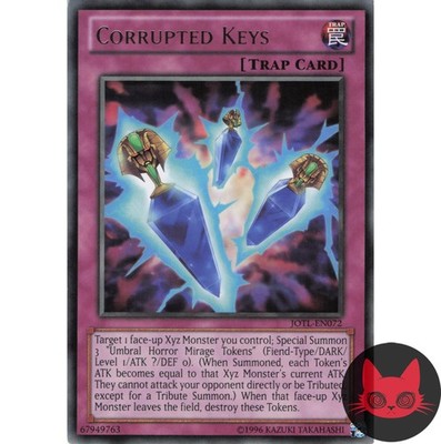 Yugioh Verderbte Schlüssel JOTL-DE072 Rare NM