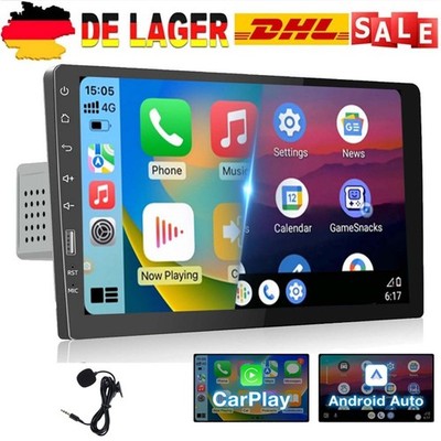 9 Zoll 1 DIN Wireless Apple CarPlay Android Auto Autoradio Bluetooth WIFI BT USB