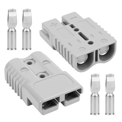 Battery Quick Connect/Disconnect 175A 600V Jumper Cable Plug Connector 2 PCS