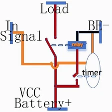 12V Time Delay Relay SPDT 5S 10S, Delay Output After Turn On
