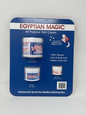 Egyptian Magic Natural All Purpose Skin Cream 3 Piece Set 4oz,1oz,.25oz