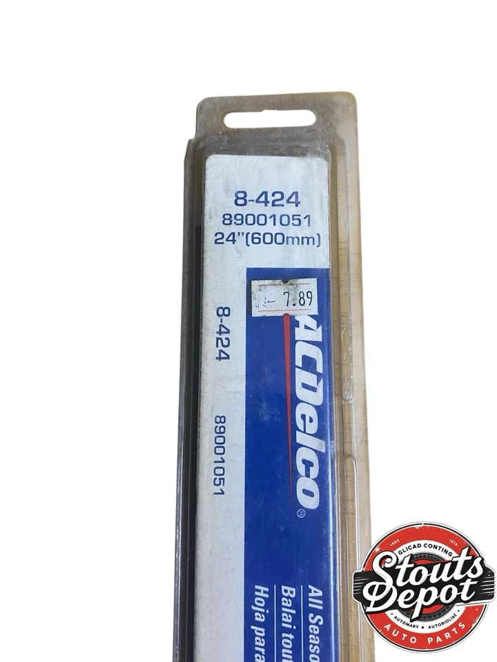 AC Delco Advantage Peformance 24" All Season Windshield Wiper Blade 8-424 NOS - Image 2 of 4