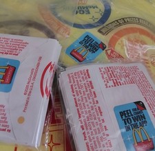 50x Unredeemed 2026 McDonald's Monopoly Pieces