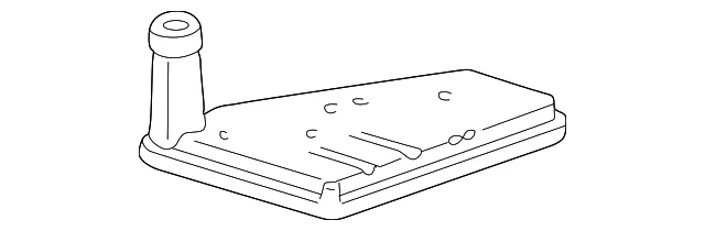 Filtro de aceite de transmisión original Ford YC3Z-7A098-BA Foto 4 de 4